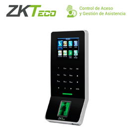 CONTROL DE  ACCESO AVANZADO Y ASISTENCIA ZKTECO F22NEGRO BIOMETRICO SILKID 3000HUELLAS/30,000REGISTROS  TCP/IP/RS485/USBHOST/WIFI INOUTWG COMPATIBLE CON LECTORA FR1200/FR1500/FR1500WP