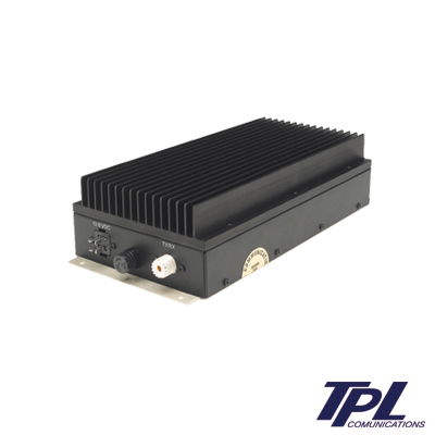 Amplificador para radios móviles, 400-512 MHz, (En sub-bandas de 20 MHz), potencia de entrada / salida de 8-15 W / 75-100 W. Amplificador para radios móviles, 400-512 MHz, (En sub-bandas de 20 MHz), potencia de entrada / salida de 8-15 W / 75-100 W.