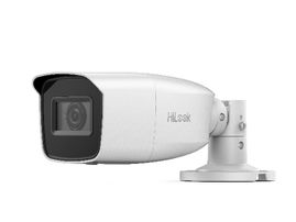 HiLook CCTV - Camara Bala 1080P - THC-B320-VF - Sensor CMOS - Resolucion 1920 x 1080 - IR 40mts EXIR 2,0 - Lente 2,8 A 12mm - Angulo 111° A 33° - Menu OSD - IP66 - Soporta: HD-TVI/AHD/CVI/CVBS - Funciones: BLC, DWDR, DNR - Fabricación: Front Cover: M