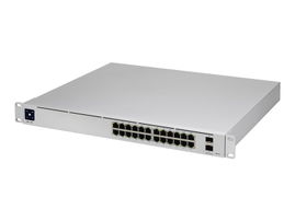 UniFi Switch USW-Pro-24-POE Gen2, Capa 3 de 24 puertos PoE 802.3at/bt + 2 puertos 1/10G SFP+, 400W, pantalla informativa