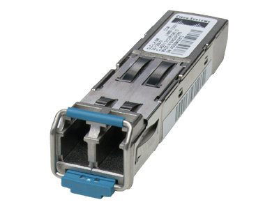 Cisco - Módulo de transceptor SFP (mini-GBIC) - 1GbE - 1000Base-LX, 1000Base-LH - modo simple LC/PC - hasta 10 km - 1310 nm - para Cisco 38XX, 39XX, 4451, 892; 250 Series; Catalyst 29XX, 3650, ESS9300; ME 3600; UCS 62XX Cisco - Módulo de transceptor SFP (mini-GBIC) - 1GbE - 1000Base-LX, 1000Base-LH - modo simple LC/PC - hasta 10 km - 1310 nm - para Cisco 38XX, 39XX, 4451, 892; 250 Series; Catalyst 29XX, 3650, ESS9300; ME 3600; UCS 62XX