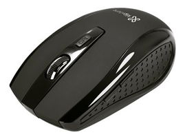 Klip Xtreme Klever KMW-340 - Ratón - óptico - 6 botones - inalámbrico - 2.4 GHz - receptor inalámbrico USB - negro