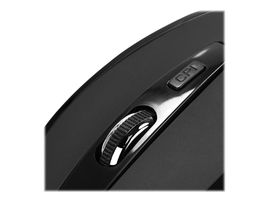 Klip Xtreme Klever KMW-340 - Ratón - óptico - 6 botones - inalámbrico - 2.4 GHz - receptor inalámbrico USB - negro