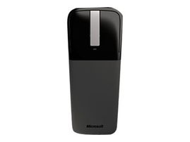 Microsoft Arc Touch Mouse - Ratón - diestro y zurdo - óptico - 2 botones - inalámbrico - 2.4 GHz - receptor inalámbrico USB - negro