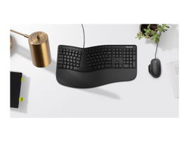 Microsoft Ergonomic Keyboard - Teclado - USB - español (Latinoamérica) - negro