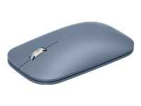 Microsoft Modern Mobile Mouse - Ratón - diestro y zurdo - óptico - 3 botones - inalámbrico - Bluetooth 4.2 - azul pastel