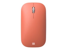 Microsoft Modern Mobile Mouse - Ratón - diestro y zurdo - óptico - 3 botones - inalámbrico - Bluetooth 4.2 - durazno