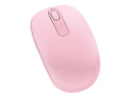 Incase Wireless Mobile Mouse 1850 - Designed by Microsoft - ratón - diestro y zurdo - óptico - 3 botones - inalámbrico - receptor inalámbrico USB - orquídea clara