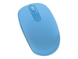 Microsoft ratón móvil inalámbrico 1850 - Ratón - diestro y zurdo - óptico - 3 botones - inalámbrico - 2.4 GHz - receptor inalámbrico USB - azul verdoso