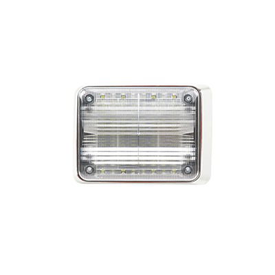 Luz de advertencia Quadraflare LED con flasher integrado, color claro Luz de advertencia Quadraflare LED con flasher integrado, color claro