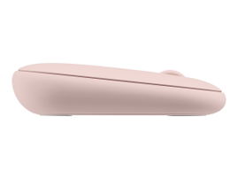 Logitech Pebble M350 - Ratón - óptico - 3 botones - inalámbrico - Bluetooth, 2.4 GHz - receptor inalámbrico USB - rosa
