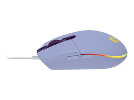 Logitech Gaming Mouse G203 LIGHTSYNC - Ratón - óptico - 6 botones - cableado - USB - lila