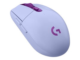 Logitech G305 Lightspeed - Ratón - óptico - 6 botones - inalámbrico - 2.4 GHz - receptor inalámbrico USB - lila