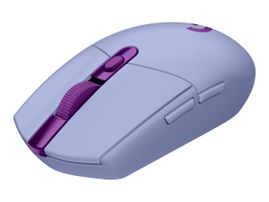 Logitech G305 Lightspeed - Ratón - óptico - 6 botones - inalámbrico - 2.4 GHz - receptor inalámbrico USB - lila Logitech G305 Lightspeed - Ratón - óptico - 6 botones - inalámbrico - 2.4 GHz - receptor inalámbrico USB - lila