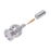 Conector BNC Macho de Anillo Plegable para Cable LMR-195, RG-58/U, RG-142/U, Plata/Oro/Teflón.