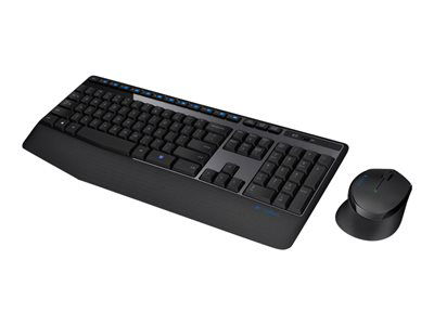Juego De Teclado Y Ratón - Inalámbrico - 2.4 GHz - Logitech Wireless Combo MK345