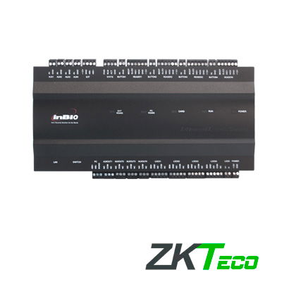 PANEL DE CONTROL DE ACCESO AVANZADO ZKTECO INBIO460 4PUERTAS/4LECTORASWG/8LECTORASRS485/3000HUELLAS/30,000

TARJETAS
/100,000REGISTROS TCPIP/RS485/4INOUTAUX COMPATIBLE CON LECTORAS SERIE KR Y FR