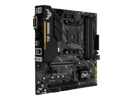 ASUS TUF B450M-PLUS GAMING - Placa base - micro ATX - Socket AM4 - AMD B450 Chipset - USB 3.1 Gen 1, USB 3.1 Gen 2, USB-C Gen1 - Gigabit LAN - Tarjeta gráfica (CPU necesaria) - HD Audio (8-canales)