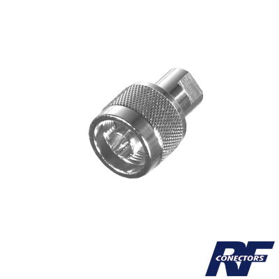 Adaptador en linea de conector FME Macho a N Macho. Adaptador en linea de conector FME Macho a N Macho.