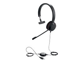 Jabra Evolve 20 MS mono - Auricular - en oreja - cableado - USB - Certificado para Skype Empresarial
