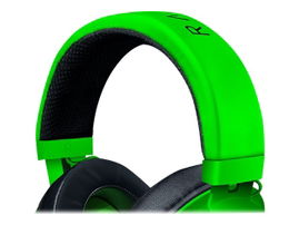 Razer Kraken - Auricular - tamaño completo - cableado - conector de 3,5 mm - aislamiento de ruido - verde