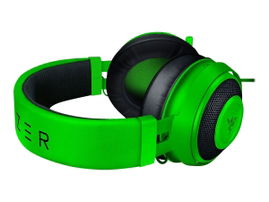 Razer Kraken - Auricular - tamaño completo - cableado - conector de 3,5 mm - aislamiento de ruido - verde