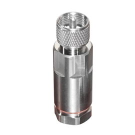 Conector UHF Macho (PL-259) de RF Industries, para Cable HELIAX de 1/2 Conector UHF Macho (PL-259) de RF Industries, para Cable HELIAX de 1/2