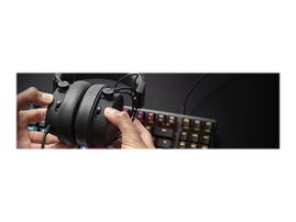 HyperX Cloud Alpha S - Auricular - tamaño completo - cableado - conector de 3,5 mm - negro HyperX Cloud Alpha S - Auricular - tamaño completo - cableado - conector de 3,5 mm - negro