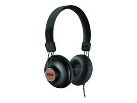 House of Marley Positive Vibration - 2.0 - auriculares con diadema con micro - en oreja - cableado - conector de 3,5 mm - negro exclusivo
