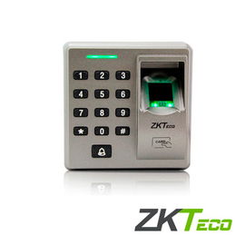 LECTOR ESCLAVO FR1300 MULTIVERIFICACION BIOMETRICO PROXIMIDAD Y CONTRASEÑA COMPATIBLE CON PANEL INBIO ZKTECO REQUIERE UN  ENROLADOR DE HUELLAS