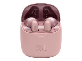 Audífonos Bluetooth  JBL T220TWS Rosados - 19 horas de reproducción combinada