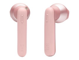 Audífonos Bluetooth  JBL T220TWS Rosados - 19 horas de reproducción combinada