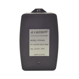 Transformador de 24 Vca, 40 VA cuenta con fusible externo fácilmente intercambiable (UDL004)