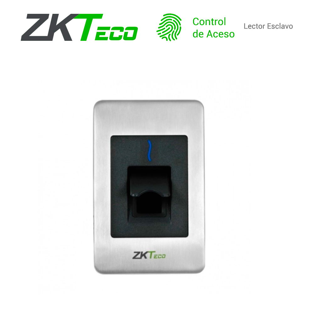 LECTOR BIOMETRICO SILKID Y PROXIMIDAD PARA PANEL INBIO ZKTECO FR1500WP 3000HUELLAS/30,000TARJETAS125KHZ RS485 EMPOTRABLE REQUIERE PANEL INBIO Y ENROLADOR SLK20R EXTERIOR