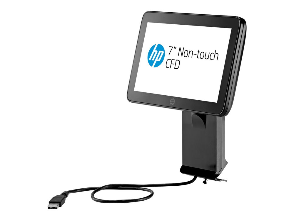 HP Customer Facing Display Top with Arm - Pantalla de cliente - 7