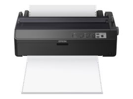 Epson FX 2190II NT - Impresora - B/N - matriz de puntos - Rollo (21,6 cm), 406,4 mm (anchura), 420 x 364 mm - 240 x 144 ppp - 9 espiga - hasta 738 caracteres/segundo - paralelo, USB 2.0, LAN, serial
