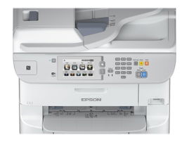 Epson WorkForce Pro WF-6590DWF - Impresora multifunción - color - chorro de tinta - 279.4 x 431.8 mm (original) - A4/Legal (material) - hasta 22 ppm (copiando) - hasta 24 ppm (impresión) - 580 hojas - 33.6 Kbps - USB 2.0, Gigabit LAN, Wi-Fi(n), NFC, 