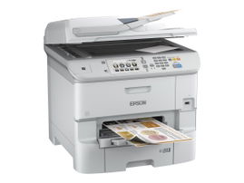 Epson WorkForce Pro WF-6590DWF - Impresora multifunción - color - chorro de tinta - 279.4 x 431.8 mm (original) - A4/Legal (material) - hasta 22 ppm (copiando) - hasta 24 ppm (impresión) - 580 hojas - 33.6 Kbps - USB 2.0, Gigabit LAN, Wi-Fi(n), NFC, 