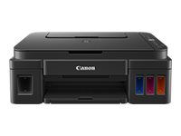 Canon PIXMA G2110 - Impresora multifunción - color - chorro de tinta - rellenable - A4 (210 x 297 mm), Letter A (216 x 279 mm) (original) - A4/Legal (material) - hasta 8.8 ipm (impresión) - 100 hojas - USB 2.0