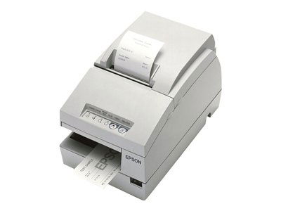 Epson TM U675 - Impresora de recibos - matriz de puntos - A5, Rollo (8,3 cm) - 17,8 cpp - 9 espiga - hasta 5.14 líneas/segundo - USB - blanco frío