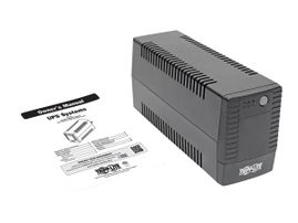 Tripp Lite UPS Desktop 650VA 360W AVR Battery Back Up Compact 120V 6 Outlet - UPS - CA 120 V - 360 vatios - 650 VA - 1 fase - conectores de salida: 6