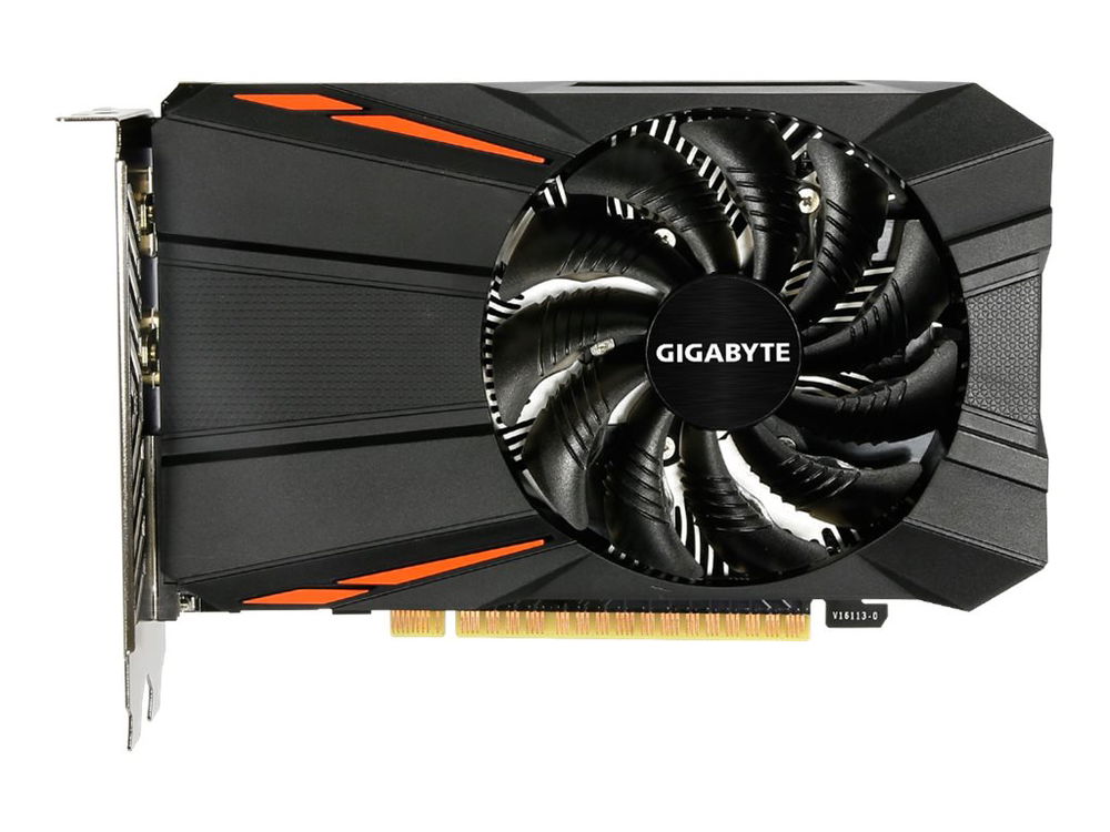 Gigabyte GeForce GTX 1050 Ti D5 4G - Tarjeta gráfica - GF GTX 1050 Ti - 4 GB GDDR5 - PCIe 3.0 x16 - DVI, HDMI, DisplayPort