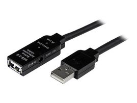 StarTech.com Cable de Extensión Alargador de 10m USB 2.0 Hi Speed Alta Velocidad Activo Amplificado - Macho a Hembra USB A - Negro - Cable alargador USB - USB (H) a USB (M) - USB 2.0 - 10 m - activo - negro - para P/N: LTUB1MBK, SVA5H2NEUA, UUSBOTG StarTech.com Cable de Extensión Alargador de 10m USB 2.0 Hi Speed Alta Velocidad Activo Amplificado - Macho a Hembra USB A - Negro - Cable alargador USB - USB (H) a USB (M) - USB 2.0 - 10 m - activo - negro - para P/N: LTUB1MBK, SVA5H2NEUA, UUSBOTG