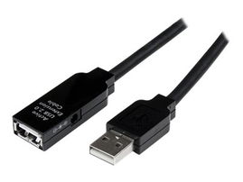 StarTech.com Cable de Extensión Alargador de 10m USB 2.0 Hi Speed Alta Velocidad Activo Amplificado - Macho a Hembra USB A - Negro - Cable alargador USB - USB (H) a USB (M) - USB 2.0 - 10 m - activo - negro - para P/N: LTUB1MBK, SVA5H2NEUA, UUSBOTG StarTech.com Cable de Extensión Alargador de 10m USB 2.0 Hi Speed Alta Velocidad Activo Amplificado - Macho a Hembra USB A - Negro - Cable alargador USB - USB (H) a USB (M) - USB 2.0 - 10 m - activo - negro - para P/N: LTUB1MBK, SVA5H2NEUA, UUSBOTG