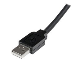 StarTech.com Cable de Extensión Alargador de 10m USB 2.0 Hi Speed Alta Velocidad Activo Amplificado - Macho a Hembra USB A - Negro - Cable alargador USB - USB (H) a USB (M) - USB 2.0 - 10 m - activo - negro - para P/N: LTUB1MBK, SVA5H2NEUA, UUSBOTG StarTech.com Cable de Extensión Alargador de 10m USB 2.0 Hi Speed Alta Velocidad Activo Amplificado - Macho a Hembra USB A - Negro - Cable alargador USB - USB (H) a USB (M) - USB 2.0 - 10 m - activo - negro - para P/N: LTUB1MBK, SVA5H2NEUA, UUSBOTG