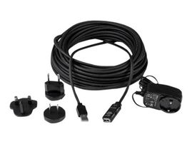 StarTech.com Cable de Extensión Alargador de 10m USB 2.0 Hi Speed Alta Velocidad Activo Amplificado - Macho a Hembra USB A - Negro - Cable alargador USB - USB (H) a USB (M) - USB 2.0 - 10 m - activo - negro - para P/N: LTUB1MBK, SVA5H2NEUA, UUSBOTG StarTech.com Cable de Extensión Alargador de 10m USB 2.0 Hi Speed Alta Velocidad Activo Amplificado - Macho a Hembra USB A - Negro - Cable alargador USB - USB (H) a USB (M) - USB 2.0 - 10 m - activo - negro - para P/N: LTUB1MBK, SVA5H2NEUA, UUSBOTG