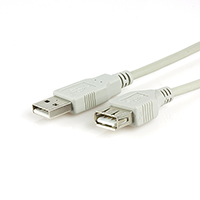 Xtech - USB cable - 4.57 m - 4 pin USB Type A - 4 pin USB Type A - 2.0 a-male a-female