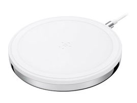 Belkin BOOST UP - Edición especial - alfombrilla de carga inalámbrica + adaptador de corriente CA - 7.5 vatios - blanco, plata - para Apple iPhone 8, 8 Plus, X