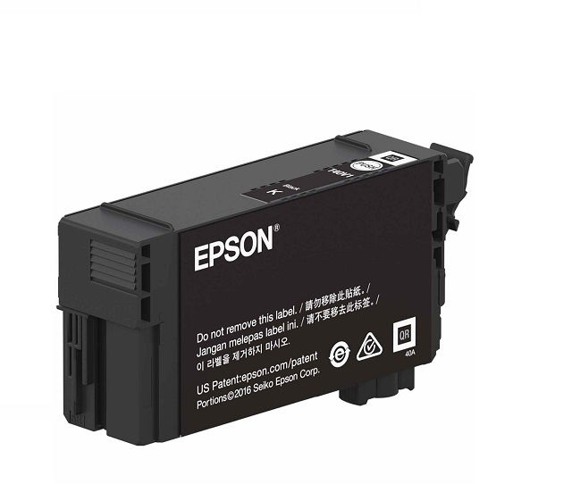 Epson T41P - 350 ml - gran capacidad - negro - original - blíster con alarmas de RF/acústica - cartucho de tinta - para SureColor T3470, T5470, T5470M Epson T41P - 350 ml - gran capacidad - negro - original - blíster con alarmas de RF/acústica - cartucho de tinta - para SureColor T3470, T5470, T5470M