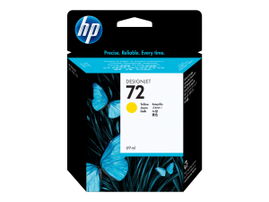 HP 72 - 69 ml - amarillo - original - DesignJet - cartucho de tinta - para DesignJet T1100, T1100ps, T1200, T1200ps, T1300, T610, T620, T770, T790